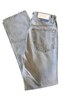 Re/Done 70s Original Straight color: Nu Disco High-Rise Straight Jeans